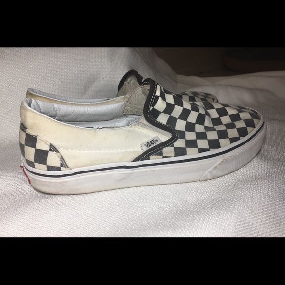 knock off checkered vans